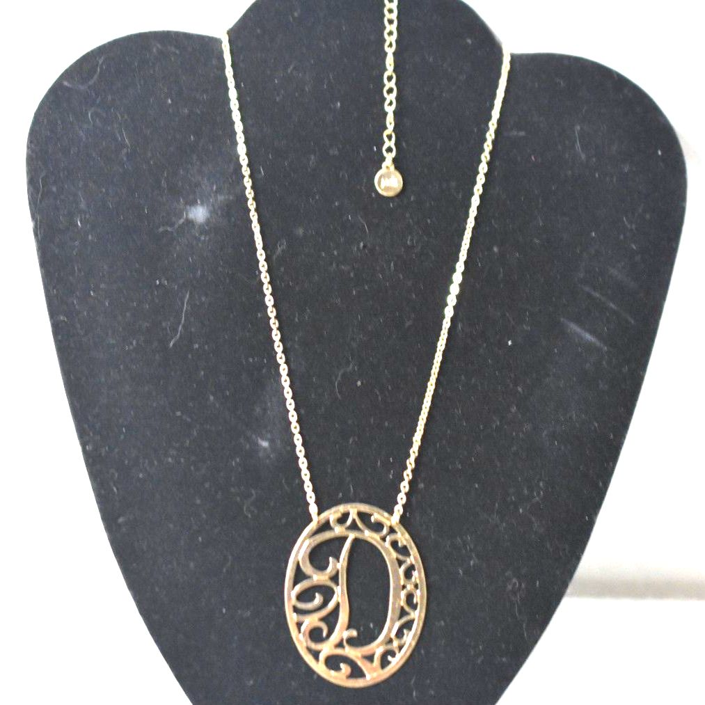Bella Jack Retro Statement Filigree Letter 
